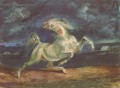 ウジェーヌ・ドラクロワ 嵐におびえる馬 1824 1